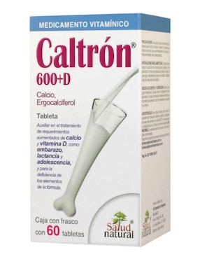 Caltrón 600+D Salud Natural 60 Tabletas