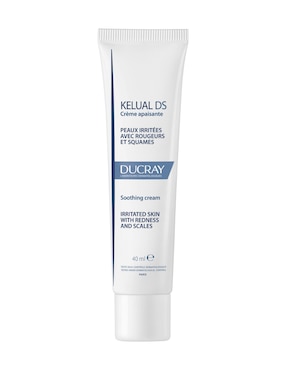 Crema Para Facial Recomendada Para Calmar La Piel De Día Antiescamas 40 Ml Ducray Kelual DS Para Piel Grasa