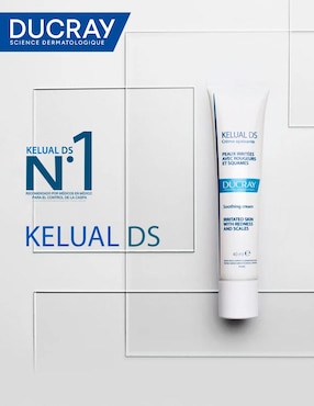 Crema facial recomendada para calmar la piel de día y noche Queratorreductora Ducray Kelual Ds para todo tipo de piel