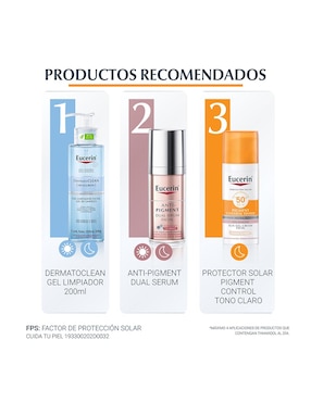 Protector solar FPS 50 Sun Gel-Cream Eucerin Pigment Control Tinted