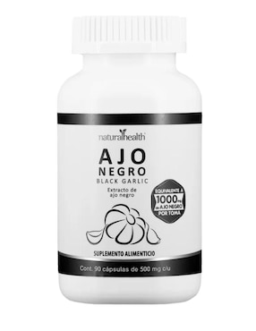 Ajo Negro Natural Health 90 Cápsulas