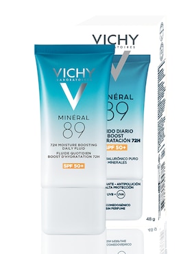 Crema facial recomendada para hidratar de día Mineral 89 Vichy todo tipo piel