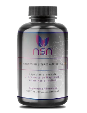 Treonato De Magnesio Natural Smart Nutrition