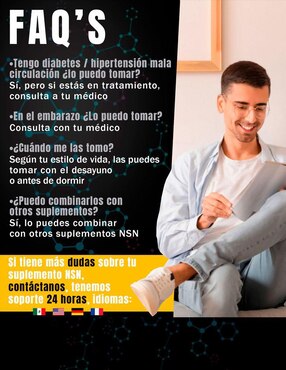 Treonato de Magnesio Natural Smart Nutrition con magnesio de 100 cápsulas