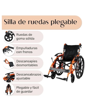 Silla de ruedas Nanofort mkz-silladepalum