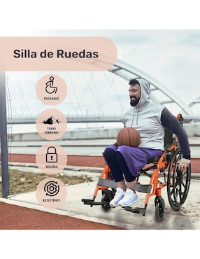 Silla de ruedas Nanofort mkz-silladepalum