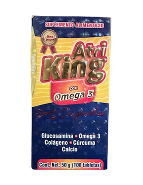 Atri King Pretty Bee Con Omega 3 100 Tabletas