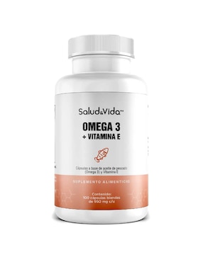 Omega 3 Con Vitamina E Salud & Vida Mx