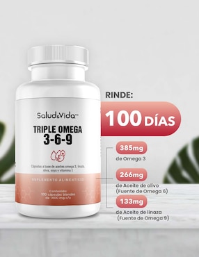 Triple Omega 3-6-9 Salud & Vida Mx