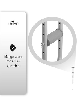 Muletas auxiliares Lenivé