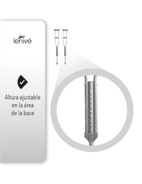 Muletas auxiliares Lenivé