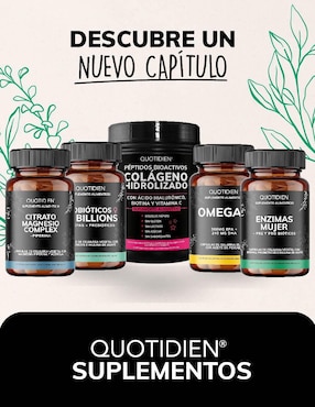 Enzimas Digestivas + Probióticos + Prebióticos (fibras) Quotidien con enzimas digestivas