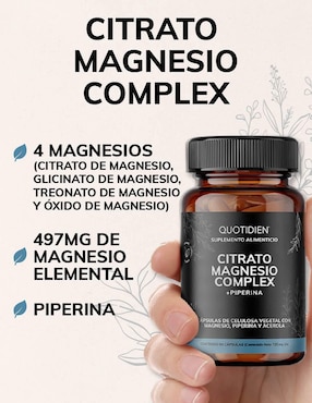 Citrato Magnesio Complex Quotidien de 60 cápsulas