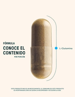 Pure glutamine Life 360+ con L-glutamina