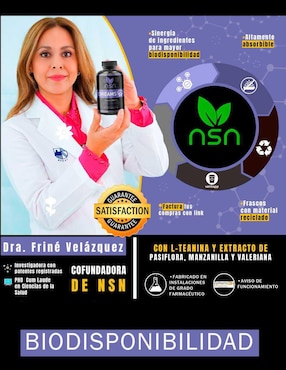 Dreams Natural Smart Nutrition con l-teanina de 90 cápsulas