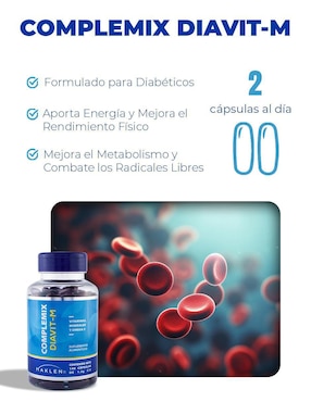 Complemix DIAVIT-M Maklen con vitaminas y minerales