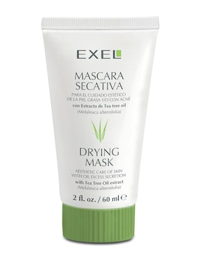 Mascarilla Facial Tea Tree Oil Para Acné Exel Advanced - Acne 60 Ml