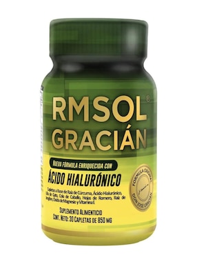 RMSOL Gracian Rmsol con ácido hialurónico de 30 cápsulas