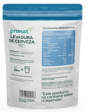 Levadura de Cerveza Pronat Pronat con levadura de cerveza sabor natural