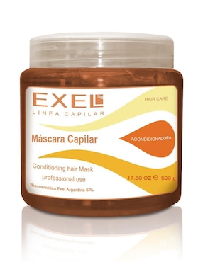 Crema Para Cabello Mascarilla Capilar Hidratante Con Keratina Exel Para Revitalizar