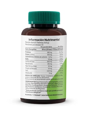 Algadel Pronat con alga espirulina