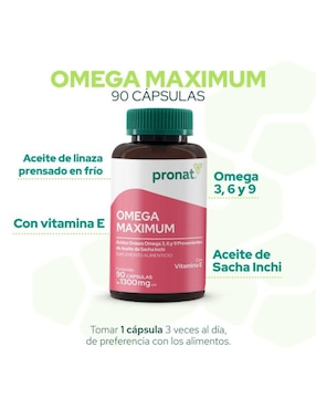 Omega Maximum Pronat con omega 3