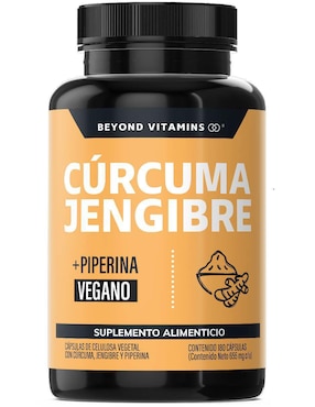 Cúrcuma, Jengibre Con Pimienta Negra Beyond Vitamins