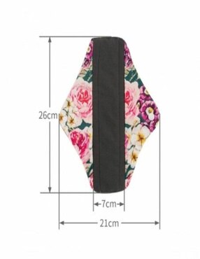 Toallas femeninas Mama Tierra Shop con alas 5 piezas