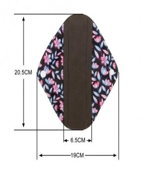 Toallas femeninas Mama Tierra Shop con alas 5 piezas