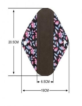 Toallas femeninas Mama Tierra Shop con alas 4 piezas