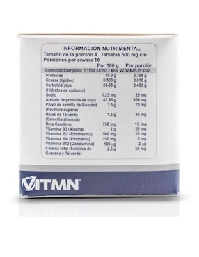 Vitmen Energizante Protgt de 4 tabletas