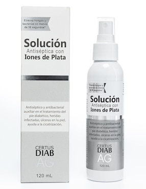 Spray con solución antiséptica Certus Diab