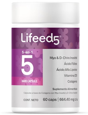 Inositol Lifeed5 Con Myo-inositol Y D-chiro Inositol