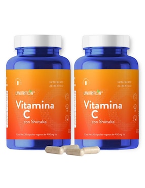 Vitamina C Liv Nutrition de 60 cápsulas