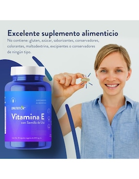 Vitamina E Liv Nutrition de 60 cápsulas