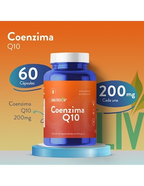 Coenzima Q10 Liv Nutrition de 60 tabletas