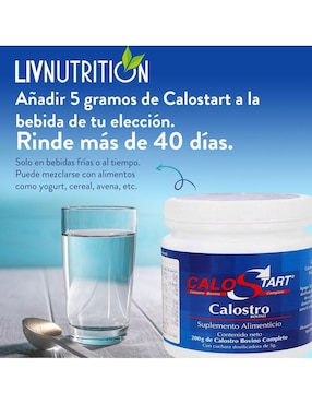 Calostart Calostro Calostart con calostro bovino de 200 g