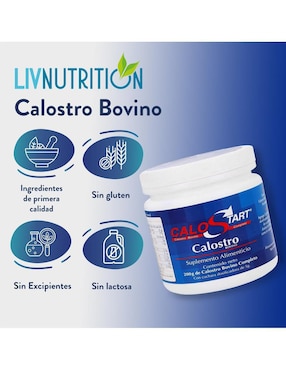 Calostart Calostro Calostart con calostro bovino de 200 g