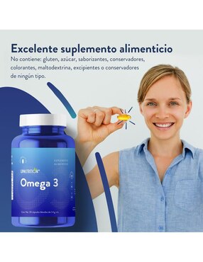 Omega 3 Liv Nutrition de 60 cápsulas
