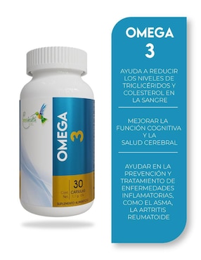 Omega 3 Best Health de 30 cápsulas