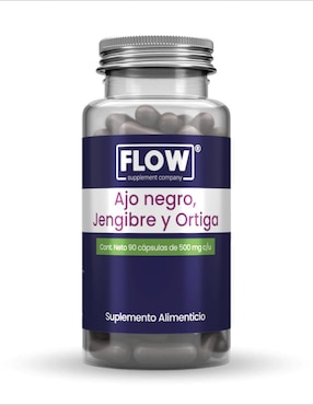 Ajo Negro Con Jengibre Y Ortiga Flow