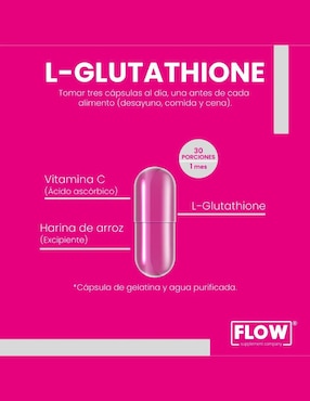 L-Glutathione Flow de 90 cápsulas
