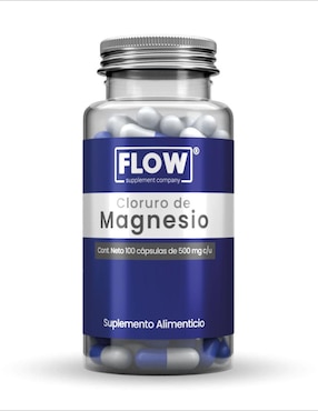 Cloruro De Magnesio Flow de 100 cápsulas