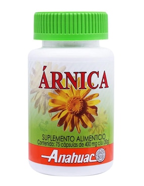 Árnica Anahuac de 75 cápsulas