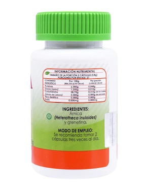 Árnica Anahuac de 75 cápsulas