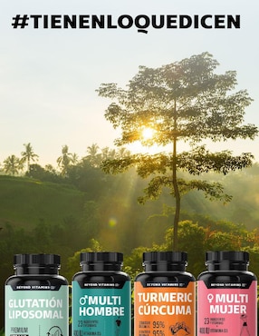 L-Glutation Liposomal Beyond Vitamins de 60 cápsulas