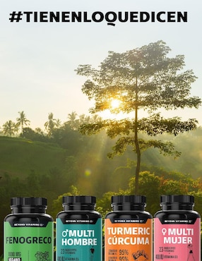 Fenogreco, Calcio y Hierro Beyond Vitamins de 60 cápsulas