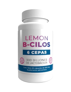 B-Cilos 6 Cepas 300 Billones De Lactobacilos Lemon Cochella