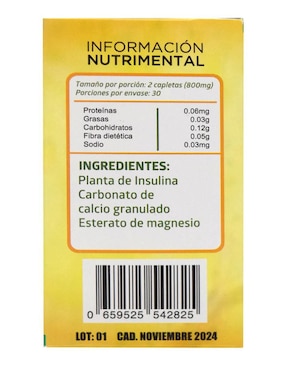 Insulina planta Joy Natura Joy Natura de 60 cápsulas
