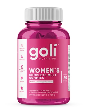 Complete Multi Gummies vitamina Goli gomita para mujer